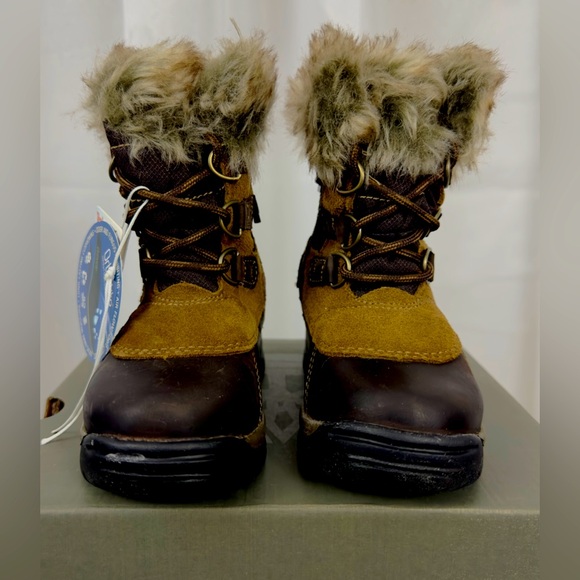 Timberland Blizzard Bliss Waterproof Brown Snow Boot   Toddler 6    New … - Picture 2 of 11